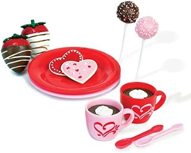 18 Inch Warm Your Heart Doll Accessories Food Set Perfect for the American Baking Girl. Includes Hot Cocoa, Cake Pops, Cookies and More Mini Doll Food by Sophia's, 12 piece set