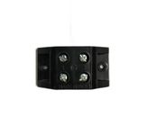 60A 2 Way Bakelite Connector Strip Black Screw Terminal Connection Block 2 Way Bakelite Connector Strip Wire Connector (1)