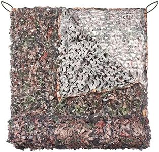 FLYEGO GEN 2 Camo Netting Camouflage Netting Hunting Blind Camo Net Camouflage Nets Military Surplus for Shooting Party Decoration Photograph Car Cover Sunshade(13ft x 20ft, Maple Leaf)
