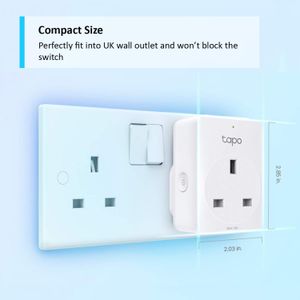 Tapo Smart WiFi Plug 4-Pack – Remote Control, Energy Monitoring