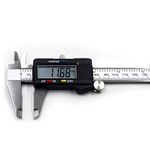 Oudtinx Electronic Digital Caliper Stainless Steel Body with Large LCD Screen | 0-6 Inches | Inch/Millimeter Conversion