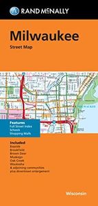 Rand McNally Folded Map: Milwaukee Street Map