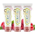 Jack N' Jill Natural Toothpaste Organic 50g, Set of 3 - Raspberry