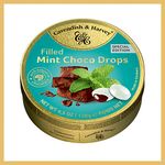 Cavendish & Harvey Mint Candies With Chocolate Filling, Mint Choco Drops 130 Gram