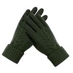 Achiou Winter Gloves for Women, War