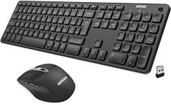 Arteck 2.4G Wireless Keyboard and M
