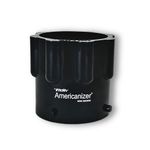 The Americanizer - RV Sewage Adapter for Cassettes and Portable Toilets.