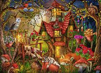 Vermont Christmas Company Sleepy Time Jigsaw Puzzle - Fully Interlocking & Randomly Shaped 1000 Piece Jigsaw Puzzles for Adults - Durable Adult Jigsaw Puzzles for The Whole Family