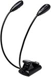 Mighty Bright 51820 Duet2 Music Stand Light, Black