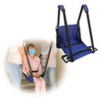 Patient Lift Aid Stair Transfer Boards for Wheelchair User Slide Transfer Belts for Lifting Seniors, Elderly, Handicap Medical Devices for Home Use（6 Handles+2 Shoulder Straps）