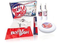 Bottle Bash USA Game Set with Soft Surface Spike (Polish Horseshoes, Beersbee)