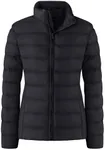 ZSHOW Women's Puffer Jacket Lightweight Packable Warm Winter Coat (Black,S)