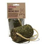 Rosewood Naturals Carrot & Coneflower Roller, Rabbit Treats & Small Animal Treats, 125g