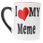 Cottage Creek I Love My MéMé Mug Large Ceramic 16oz. MéMé Coffee Mug, MéMé Gifts