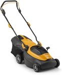 STIGA Battery Lawn Mower Collector 140e Kit, 40L Basket, with 2x 20V (4Ah) Batteries and Charger, Max. 350m²