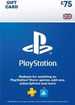 PlayStation Store Gift Card | 75 GBP | PS4/PS5 Download Code - UK account