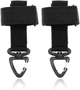 VYIBPDY Porta Guantes Cinturon policial,2 Piezas Guantes tácticos Multiusos al Aire Libre Cuerda de Escalada Hebilla de Almacenamiento Llavero Guante para Woker y Hike para Guardar los Guantes