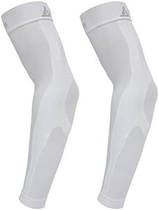 Graduated Compression Arm Sleeves For Men Women - Medical Grade 20-30mmHG - Lymphedema Sleeve, Arm Support, Tennis Elbow Pain Relief, Tendonitis, Swelling - Football Baseball Basketball Weightlifting