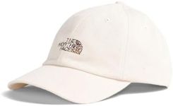 THE NORTH FACE Norm Baseball Hat, White Dune/Raw Undyed/Graphic Logo, One Size