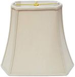 Royal Designs Rectangle Cut Corner Lamp Shade - Beige - (5 x 6.5) x (8 x 12) x 10