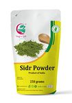 Sidr Powder(Ziziphus Jujuba) 250grams| Natural Herbal Hair Cleanser & Conditioner | Rejuvenates Hair follicles |Soothes and freshens the skin |100% Pure and Natural Sidr leaves powder| by Yogi’s Gift®