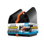 Camco Sidewinder 20-Ft Camper/RV Sewer Hose Support - Flexible Telescoping Design for Curving Around Obstacles & Deep Cradles Secure RV Sewer Hose - Out-of-Box Ready & Folds for RV Storage (43052)