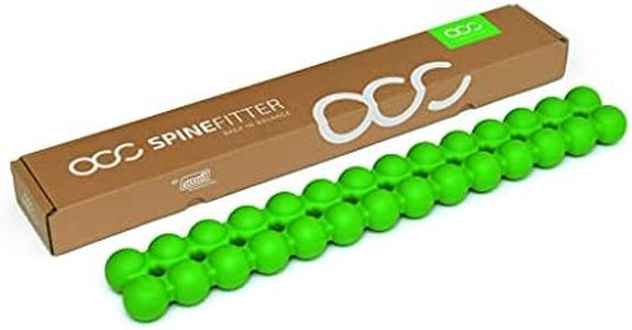 Spinefitter by Sissel, Back Stretcher for Lower-Back Pain Relief, Back-Cracking Device, Back Cracker, Upper- and Lower-Back Stretcher, Back Decompression Device, Lumbar Stretcher, Green