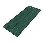 Mondeer Roof Sheets 12PCS, Roofing Tiles, Trapezoidal Color Steel Plate Cladding Galvanized Metal 115 * 45CM for Replacing on Carport Canopy Greenhouse Billboard, Green