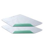 Bedecor Pack of 2 Washable Bed Protector, Reusable Incontinence Bed Pads, Absorbent Waterproof Sheet 70x90cm, Green