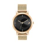 Fastrack Analog Black Dial Women's Casual Watch