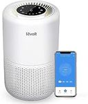 LEVOIT Smart WiFi Air Purifier for Home, Alexa Enabled HEPA Filter, CADR 170m³/h, Remove Allergies Smoke Dust Pollen Particles, 24dB Quiet Sleep Mode for Bedroom with Timer, Core 200S