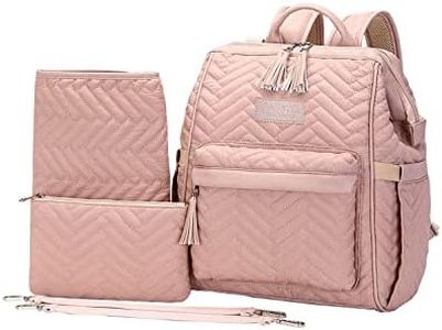 THE LITTLE LOOKERS Jolly Luxe Waterproof Diaper Bag/Backpack for Mothers/Mom Perfect for Maternity Bag for Travel and Outdoor (Salmon Pink)