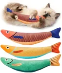 Potaroma Cat Toys Saury Fish, 3 Pac