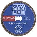 Dremel Max Life EZ506HP 1-12“ (38.1mm) High Performance Premium Metal Cutting Wheel, 1 Cutting Wheel