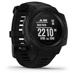 Garmin [ Renewed ] Instinct Tactical Edition, Rugged GPS Smartwatch, Built-in Sports Apps, Ultratough Design Features, Black (Renewed)