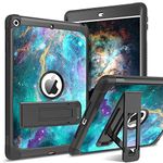 BENTOBEN iPad 8th Case 2020, iPad 7th Case, Nebula/Space Design