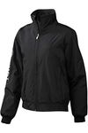 ARIAT Womens Stable Coat Jacket Black - Lightweight Waterproof Sprayproof - Lightweight quilted internal lining - Fitted Hem Size - S