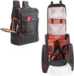 GODLONSEN Large Camp Kitchen Organizer - Hanging Camp Utensil Storage Bag with Paper Towel Holder, Multi-Pockets & Zippered Compartments - Portable Outdoor Cookware Bag for BBQ, RV, Hiking & Travel