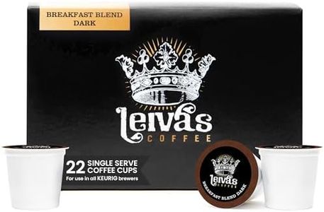 Leiva’s Guatemalan K-Cups Coffee Pods - Dark Roast (22 Count)