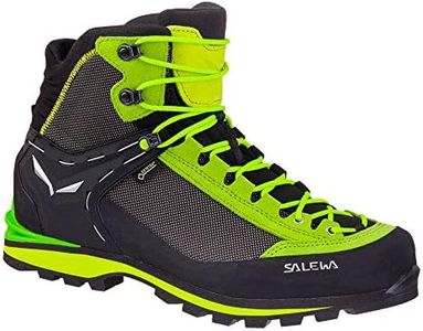 Salewa MS Crow Gore-TEX, Trekking & hiking boots Men’s, Green (Cactus/Sulphur Spring), 9.5 UK