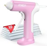 Cordless Hot Glue Gun, 4V 10s Fast Preheat, 30×7mm Glue Sticks, USB-C, 2Ah