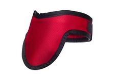 Thyroid Shield Light Weight Radiation Protection 0.5mm Pb Lead Equivalency in Red