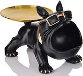 XMGZQ French Bulldog Statue and Fig