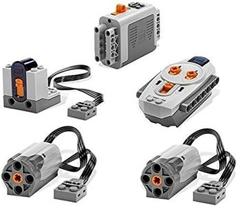 LEGO 5pc Power Functions Motor Battery IR Remote Receiver Set