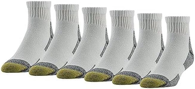 Gold Toe Men's 656p Cotton Ankle Athletic Socks, Multipairs, Multi, Large