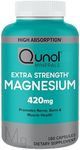 Qunol Magnesium Capsules 420mg, 100