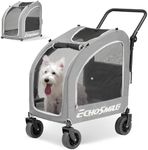 EchoSmile 4 Wheels Pet Stroller, Do
