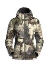 Prois Callaid Super Down Explorer Jacket – Hooded Camo Hunting Jacket for Women, Cumbre, X-Small