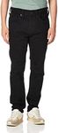 True Religion Men's Rocco Skinny Fit Jean with Back Flap Pockets, Body Rinse Black, 32W X 32L