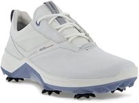 ECCO Women's Biom G5 Gore-tex Waterproof Golf Shoe, White, 11-11.5